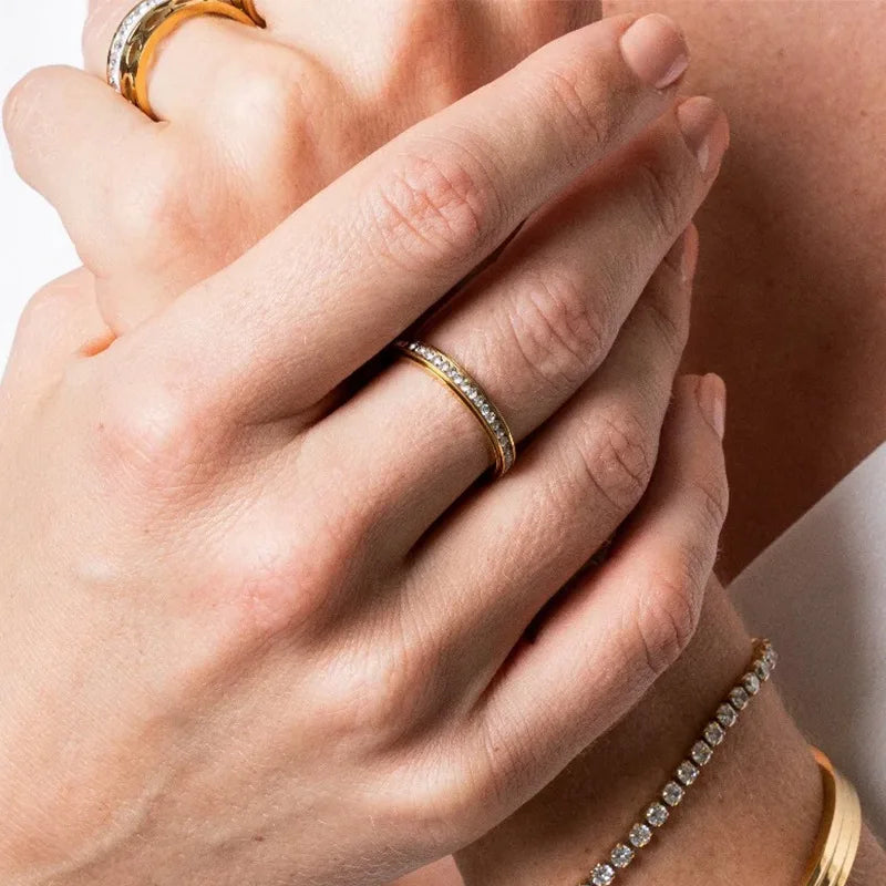 SpinGrip Titanium Spinner Ring Comfort