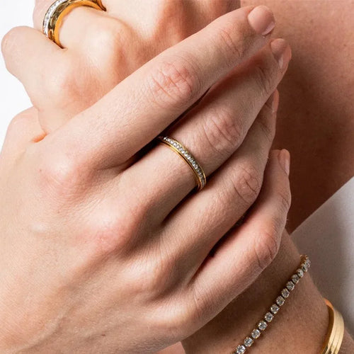 SpinGrip Titanium Spinner Ring Comfort
